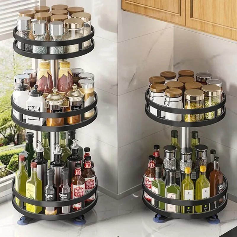 RANGEMENT CUISINE ROTATIF 360 DEGRE POUR ÉPICES - Cuisine De Sousou