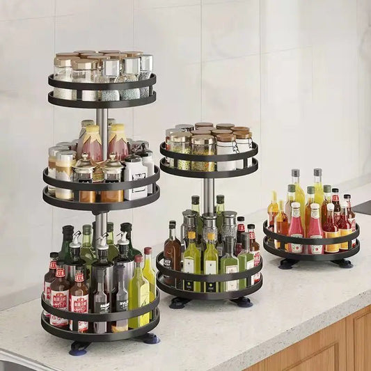 RANGEMENT CUISINE ROTATIF 360 DEGRE POUR ÉPICES - Cuisine De Sousou